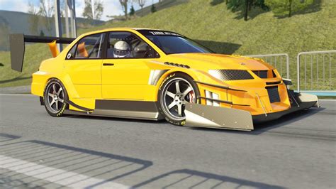 Assetto Corsa - Mitsubishi Lancer EVO IX Time Attack - YouTube