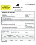 Dollar Tree Job Application Form to Employment - Edit, Fill, Sign Online | Handypdf