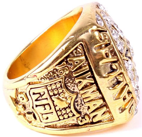 Troy Aikman Dallas Cowboys High Quality Replica 1992 Super Bowl Ring ...