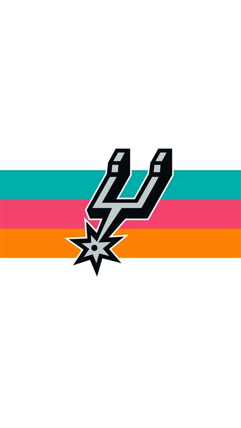 San Antonio Spurs fiesta colors Background