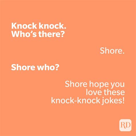 50 Best Knock-Knock Jokes for Kids | Reader's Digest