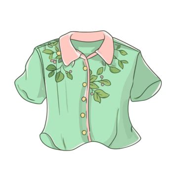 Cartoon Blouse Clipart Images | Free Download | PNG Transparent Background - Pngtree