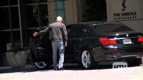 BMW 7 Series: Bruce Willis Spotted In Hollywood Sporting His Black Car ...