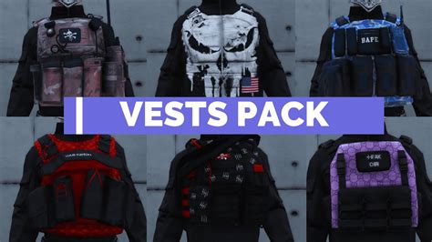 Wc Vests Pack Wc Pack De Chalecos Gta V Fivem Best Vest Pack For | My ...