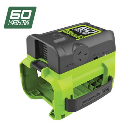 60V Pro 300 Watt Inverter - Greenworks Australia