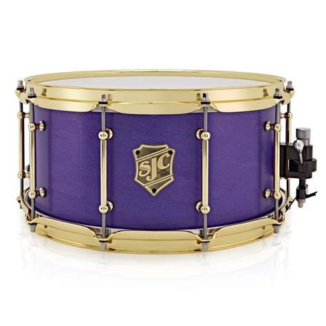 SJC Drums Tour Series 14'' x 7'' Snare Drum, Ltd Edition Purple Stain ...