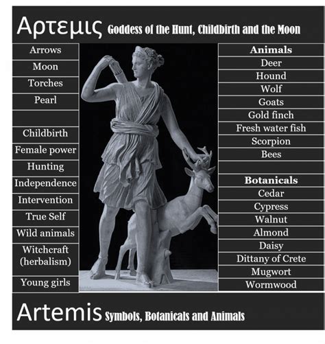 Artemis Symbols Of Power