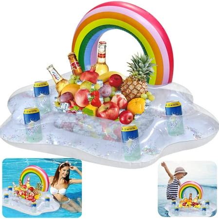 Pool Buoy, Floating Pool Bar, Inflatable Pool Bar, Pool Bar, Inflatable ...