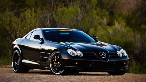 Black Mercedes-Benz coupe HD wallpaper | Wallpaper Flare