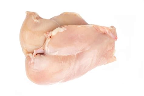 Premium Photo | Fresh white chicken breast meat