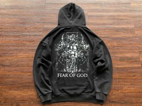 Essential Fear Of God Logo Hoodie