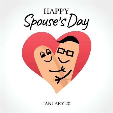 happy spouse day vector illustration 5480967 Vector Art at Vecteezy