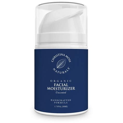 Facial Moisturizer - Organic & Natural Ingredients - Face Moisturizing Cream for Sensitive, Oily ...