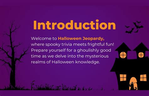 Halloween Jeopardy Template | Template.net