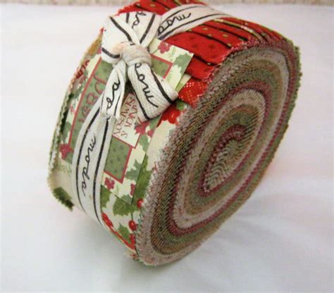 Christmas Past Fabric*Minick & Simpson*Moda Fabrics*Jelly Roll*Traditional Christmas Fabric*40 ...