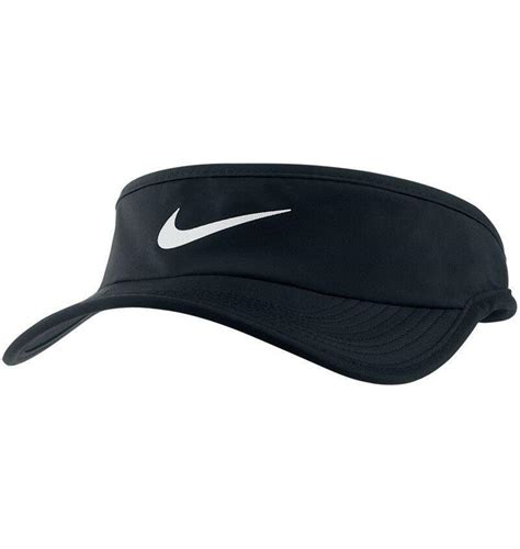 NIKE Women's Featherlight Tennis/Golf/Running Visor, Black – VALLEYSPORTING