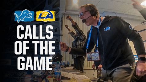 Calls of the Game: Lions earn playoff VICTORY | Lions vs. Rams 2023 ...