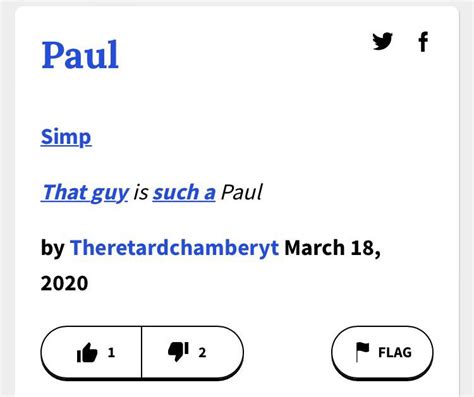 Urban Dictionary 💀 : r/paulbreachsnark