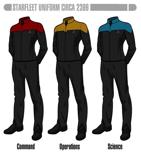 Star Trek Picard - Starfleet Uniform 2399 by HaphazArtGeek on DeviantArt