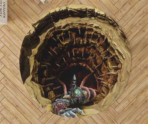 Boba Fett Sarlacc Pit Rug