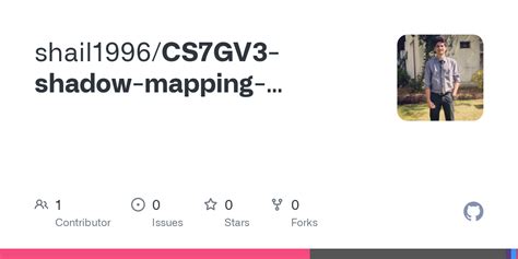 GitHub - shail1996/CS7GV3-shadow-mapping-OpenGL