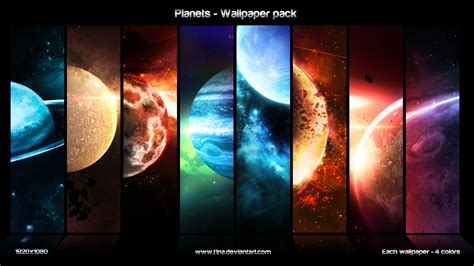 Planets - wallpaper pack by t1na on DeviantArt