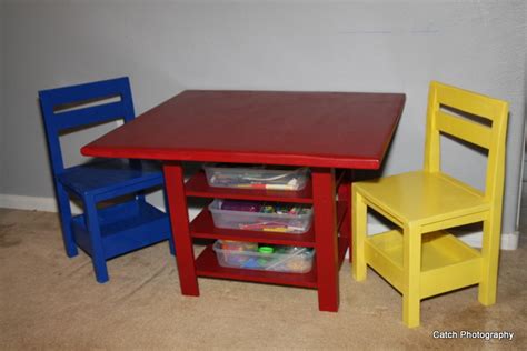 Kids Storage Table with extra storage | Ana White