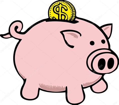 Piggy Bank — Stock Vector © dukepope #8613621