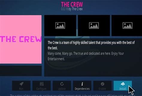 How To Install The Crew Kodi Addon | WirelesSHack