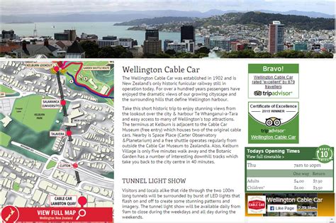 The Wellington Cable Car, Botanical Gardens, Wellington, New Zealand ...