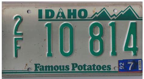 7 Retro Idaho License Plates That Will Take You Back In Time