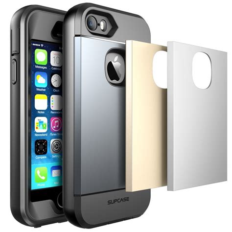 iPhone 5S Case, SUPCASE Water Resist Full-Body Rugged Case with Built ...