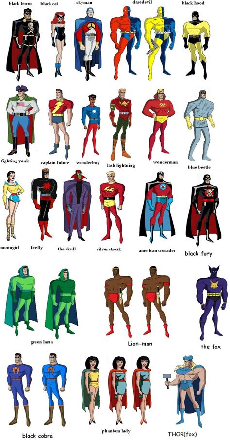 Public domain superheroes | Image comics characters, Comic book heroes ...