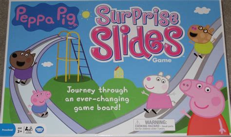 NEW Nick Jr. Peppa Pig Edition Surprise Slides Board Game Free Priority ...