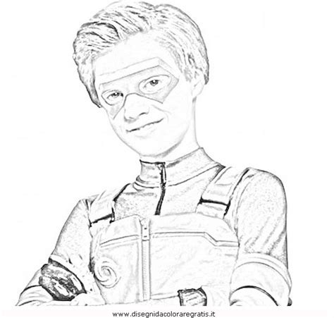 henry danger coloring pages - Henry Danger Sketch Coloring Page ...