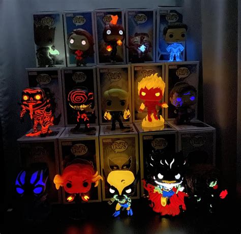 My Marvel Glow in the Dark Collection : funkopop