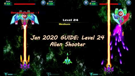 Jan 2020 GUIDE: Level 24 Alien Shooter | Tips Tricks for Game Player | Best Space Galaxy Attack ...