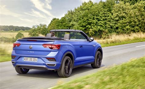 2021 VW T-Roc Cabriolet R-Line Edition Blue Is One Costly Open-Top ...