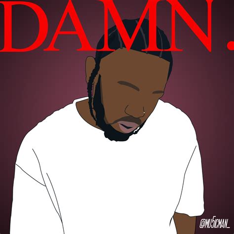 Kendrick Lamar Cartoon by Mu5icMan on DeviantArt