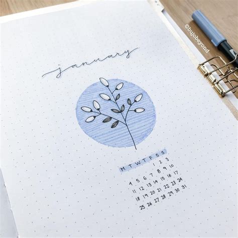 January bullet journal ideas 2023 – Artofit