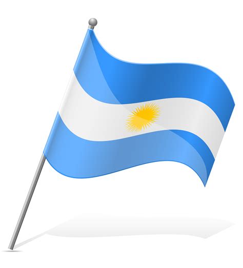 bandera de argentina vector illustration 494626 Vector en Vecteezy