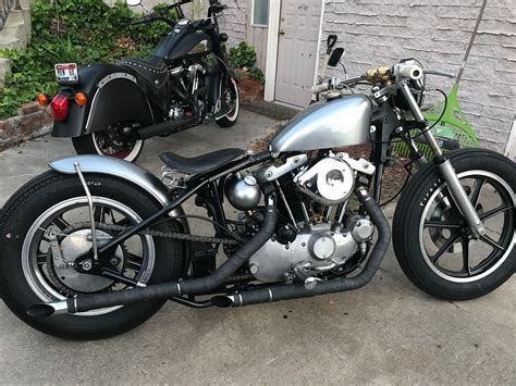 Ty Andrews 1977 Ironhead Bobber | Sportster bobber, Harley davidson ...