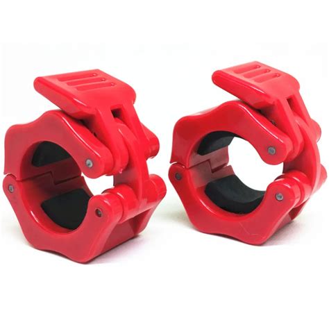 1 Pair Diameter 1.1" (28mm)Weight Lifting Dumbbell Collar Olympic ...