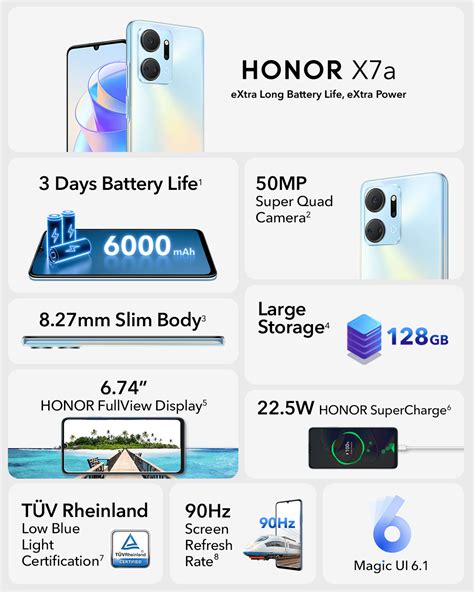 HONOR X7a price and availability in the Philippines announced