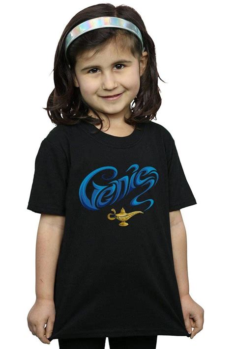 T-Shirts | Aladdin Movie Genie Lamp Cotton T-Shirt | Disney