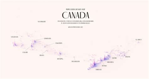 Map Of Canada By Population Density Secretmuseum | Hot Sex Picture