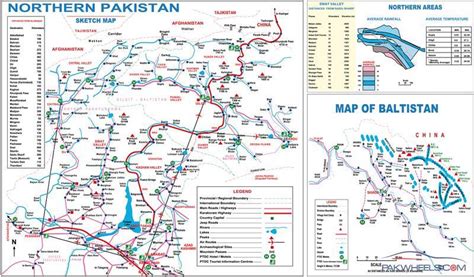 Map of Northern Areas of Pakistan - Road Trips / Vacations / Hiking ...