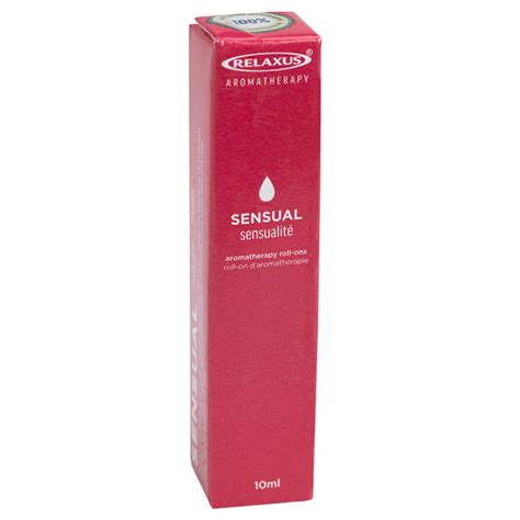 Relaxus Aromatherapy Roll-Ons - Sensual - 10ml | London Drugs