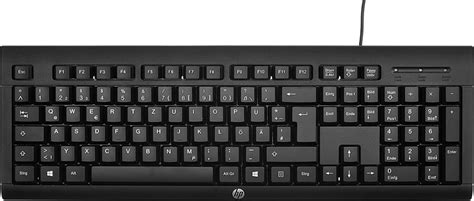 HP Wired USB Keyboard K1500, Plug and Play, Spill-resistant design ...