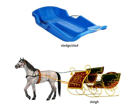 sled noun - Definition, pictures, pronunciation and usage notes ...